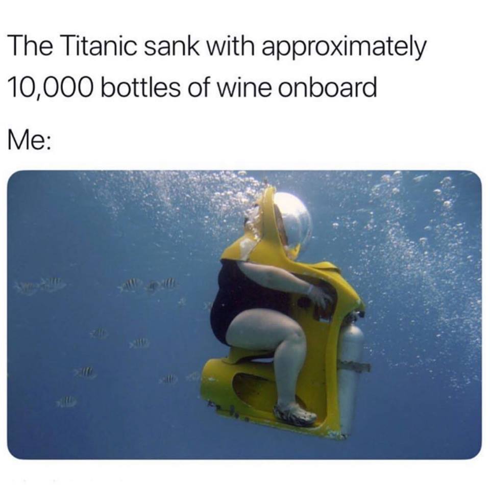 inspiration and fun titanic wine